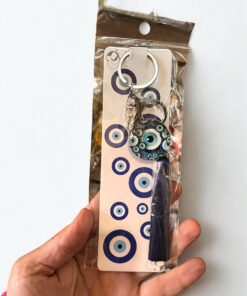 LLAVERO OJO TURCO VIDRIO