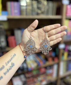 LLAVERO HAMSA CALADO